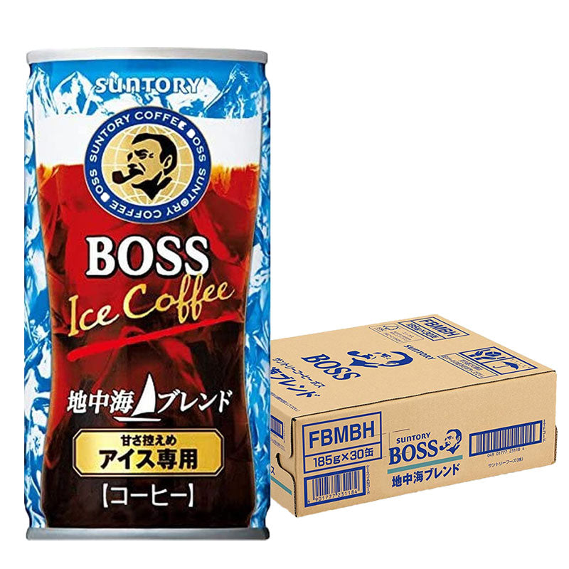 【訳あり】【キズ・へこみ有り】【送料無料】サントリー BOSS ボス 地中海ブレンド 185ml×30本( 185g*30本)