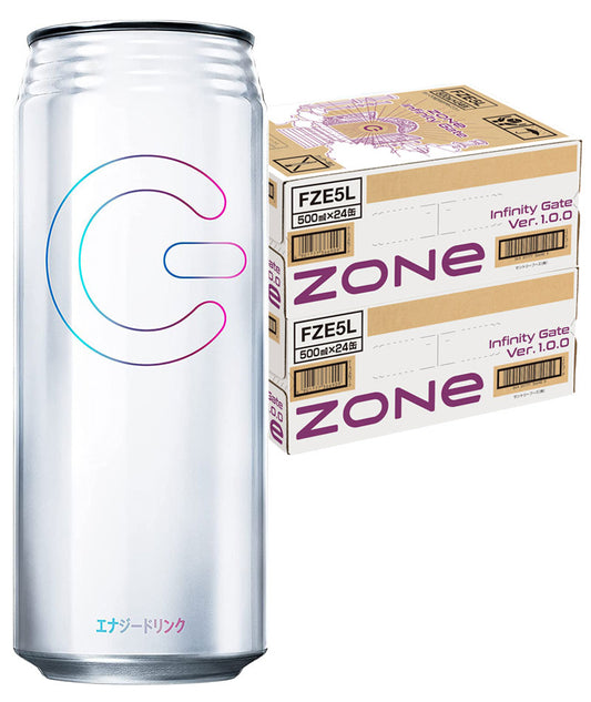 【送料無料】サントリー ZONe ゾーン Infinity Gate インフィニティゲート Ver.1.0.0 エナジードリンク 500ml×48本
