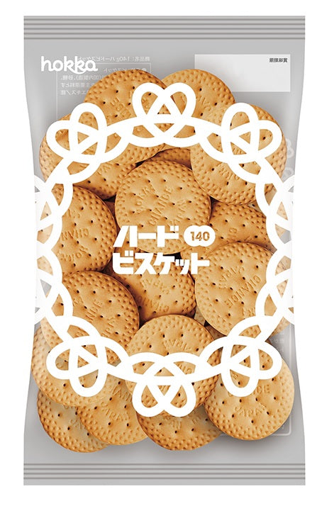 【送料無料】北陸製菓 ハードビスケット 140g×20個/1ケース