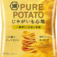 【送料無料】湖池屋 じゃがいも心地 一番搾りごま油と岩塩  55g×1ケース/12袋