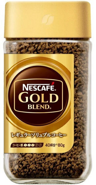 【送料無料】 ネスカフェ ゴールドブレンド 80g×12個 瓶