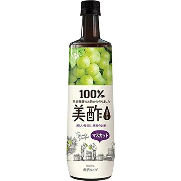 【送料無料】CJジャパン 美酢 みちょ ミチョ マスカット 900ml×1ケース/12本