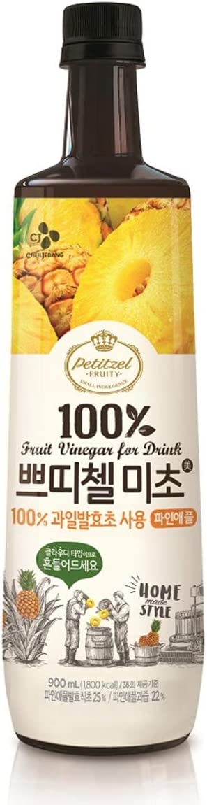 【送料無料】CJジャパン 美酢 みちょ ミチョ パイナップル 900ml×1ケース/12本