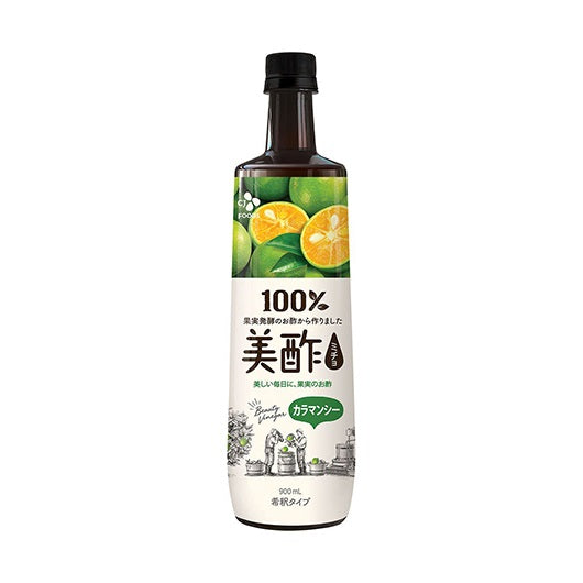 【送料無料】CJジャパン 美酢 みちょ ミチョ カラマンシー 900ml×1ケース/12本