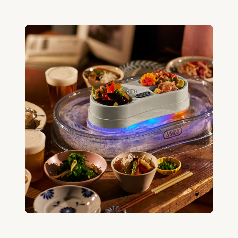 【ペールアクア】Toffy きらきら 流しそうめん器 K-NS3