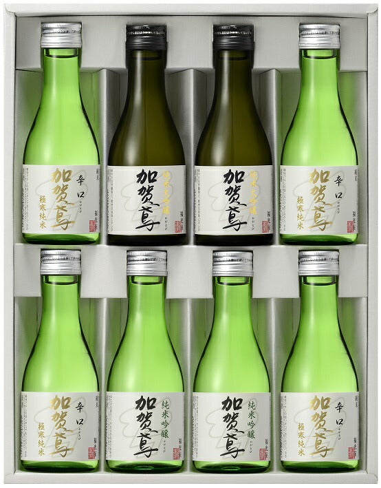 【送料無料】【歌舞伎カートン】  日本酒 飲み比べ 石川県 福光屋 加賀鳶 飲み比べセット 180ml×8本【ご注文は3セットまで1個口配送可能】