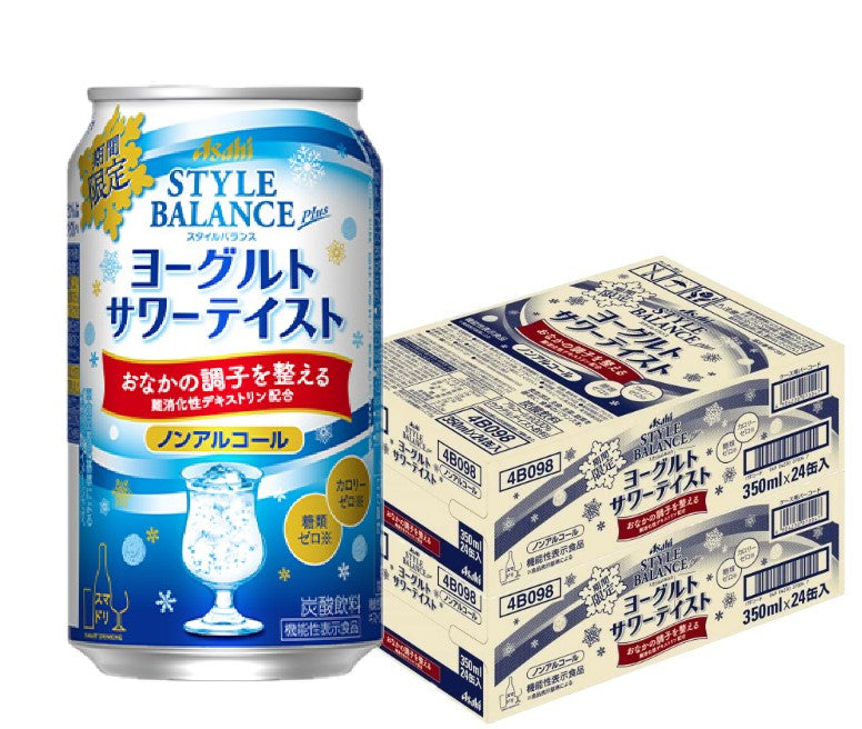 【送料無料】アサヒ スタイルバランスプラス ヨーグルトサワーテイスト 350ml×2ケース/48本