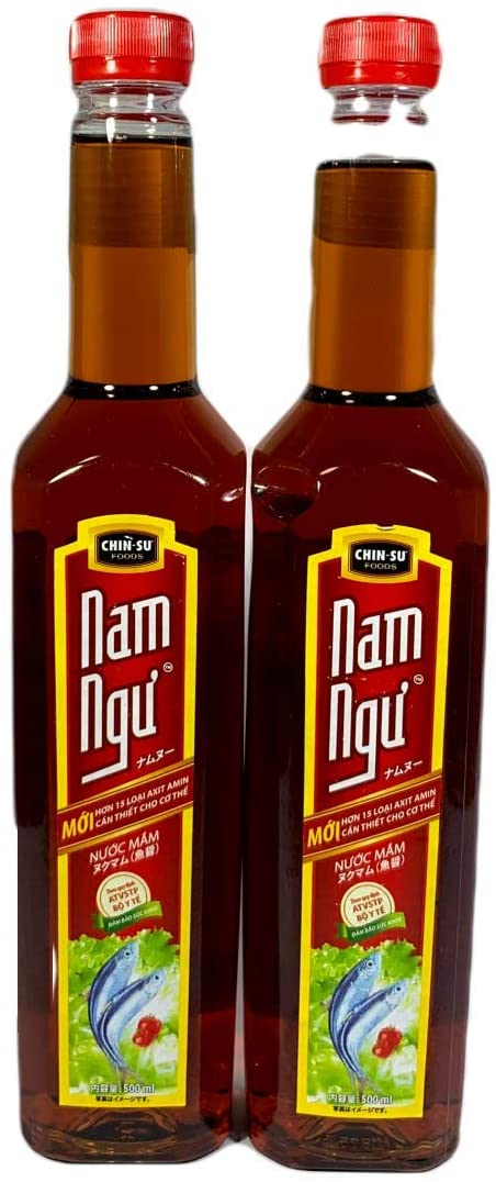 チンスー ヌクマム (魚醤) ナムヌー ベトナム産 ニョクマム 500ml 2本 Chin Su Nuoc mam Nam Ngu 500ml 2chai