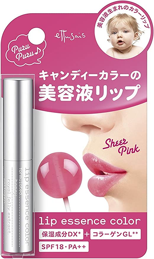 エテュセ リップエッセンスカラー PK(ブライトピンク) 唇用美容液 SPF18・PA++ 2.2g