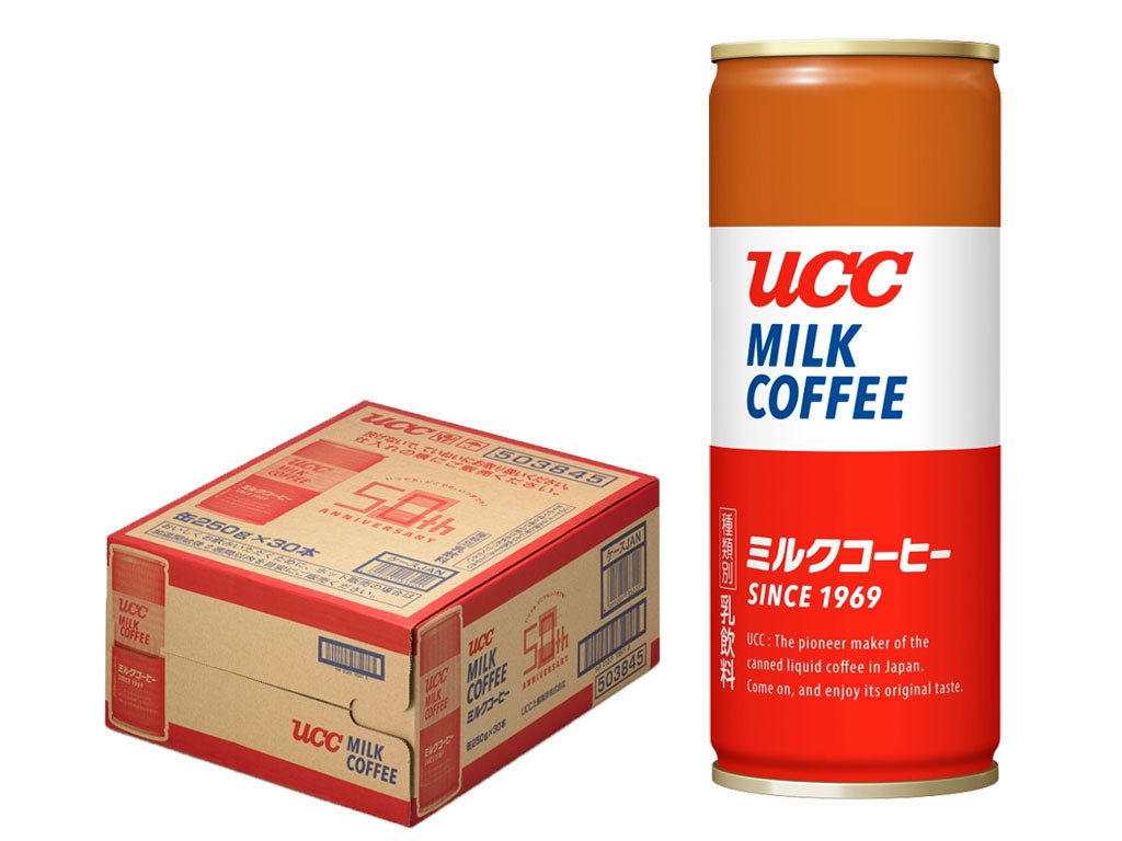 【送料無料】UCC 上島珈琲店 ミルクコーヒー 250ml×1ケース/30本