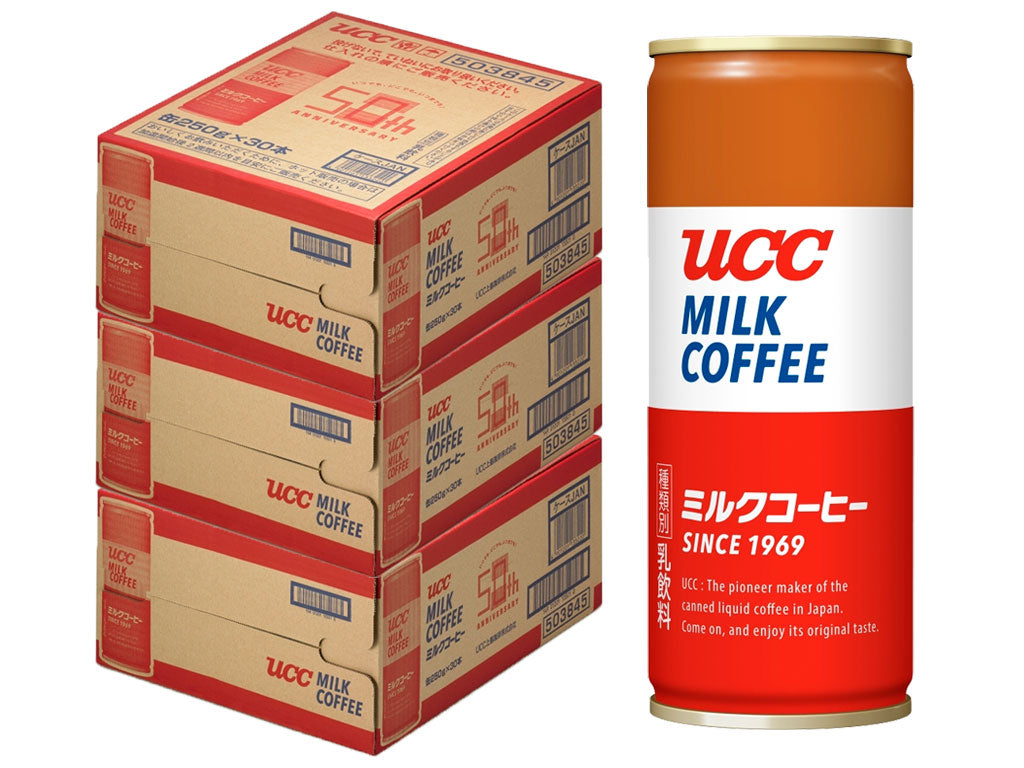 【送料無料】UCC 上島珈琲店 ミルクコーヒー 250ml×3ケース/90本