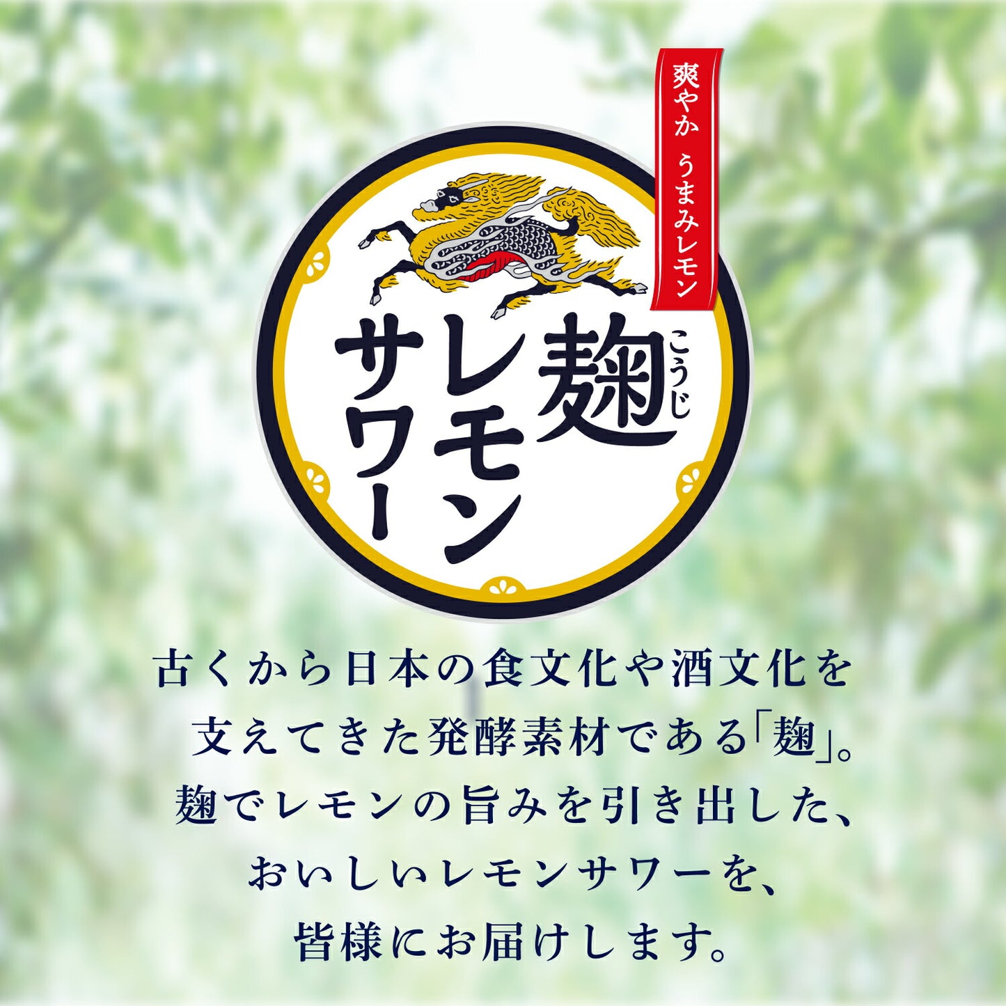 【送料無料】キリン 麹レモンサワー 7％ 350ml×48本【北海道・東北・四国・九州・沖縄県は必ず送料がかかります】