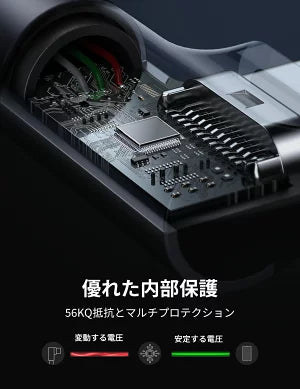 [UGREEN] USBケーブル USB-A ⇔USB Type-C(L字型) 1.0ｍ