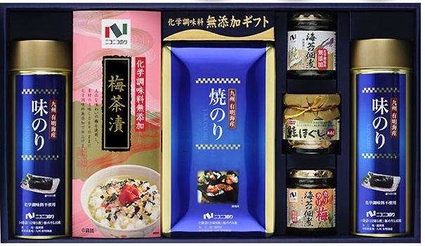 【送料無料】【乾物ギフト】ニコニコのり 和食満載ギフト WM-50R 1セット【・熨斗・ご贈答品の対応致します】【メーカー包装紙使用】