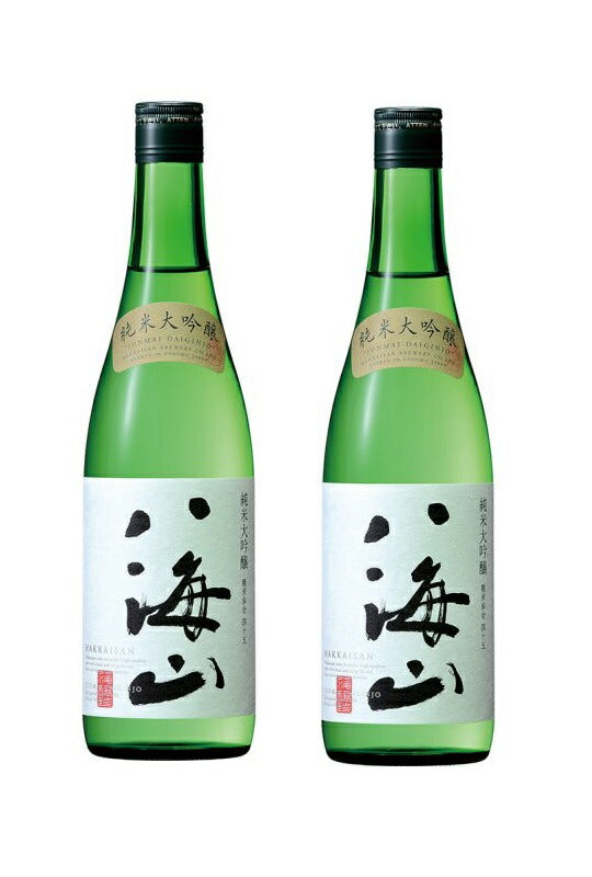 【送料無料】日本酒 八海醸造株式会社純米大吟醸 八海山 720ml×2本【北海道・沖縄県・東北・四国・九州地方は必ず送料がかかります】【熨斗・ご贈答品の対応可】
