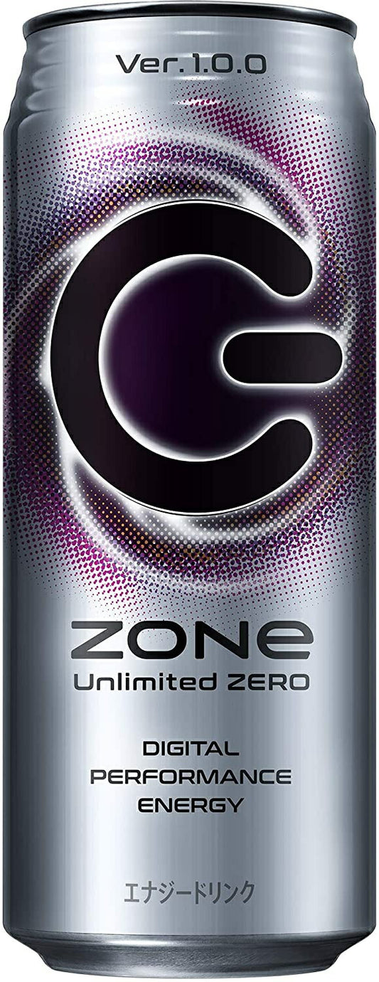【送料無料】サントリー  ゾーン Zone Unlimited Zero Ver.1.0.0 エナジードリンク 500ml×24本