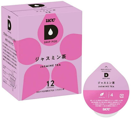 【送料無料】UCC 上島珈琲 DRIP PODジャスミン茶専用カプセル 12箱セット(12個入×12箱)