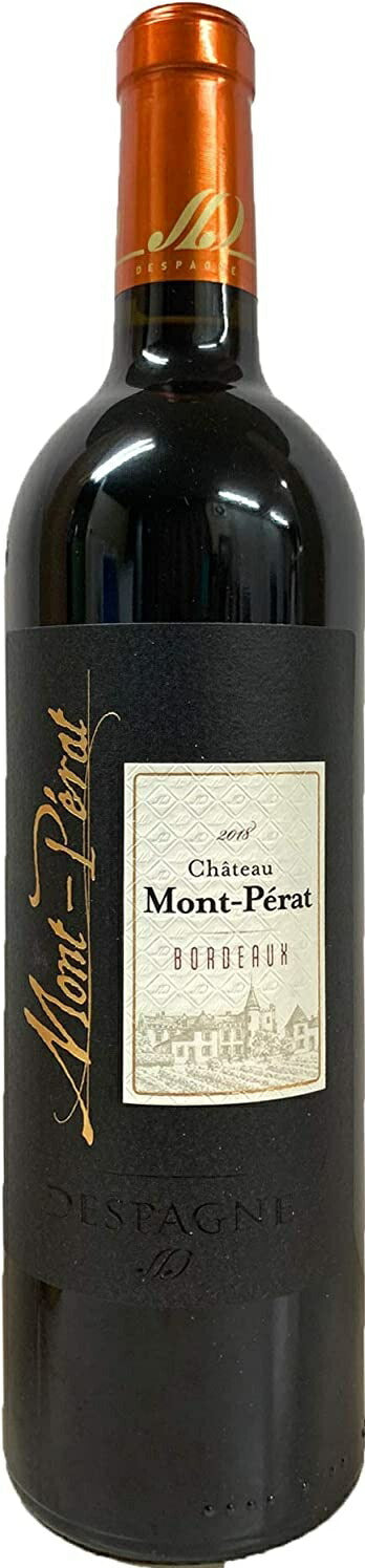【送料無料】シャトー・モン・ペラ ルージュ 2018 750ml×12本chateau mont-perat【本州(一部地域を除く)は送料無料】フランス ボルドー コートドボルドー辛口 ミディアムボディ