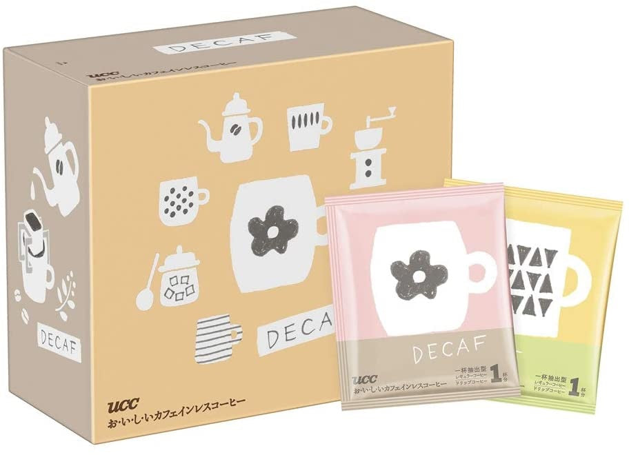 【送料無料】UCC おいしいカフェインレスコーヒー ドリップコーヒー 7g 50袋×2箱 デカフェ・ノンカフェイン ドリップ