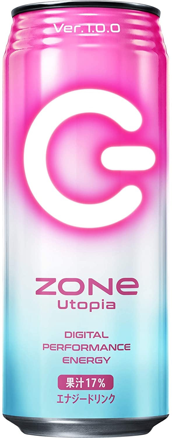 【送料無料】サントリー ZONe ゾーン Utopia ユートピア Ver.1.0.0 エナジードリンク 500ml×48本【北海・沖縄県・東北・四国・九州地方は必ず送料がかかります】