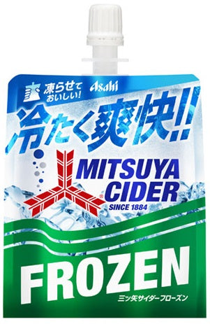 【送料無料】アサヒ 三ツ矢サイダー フローズン 155g×60個【北海道・東北・四国・九州・沖縄県は必ず送料がかかります】