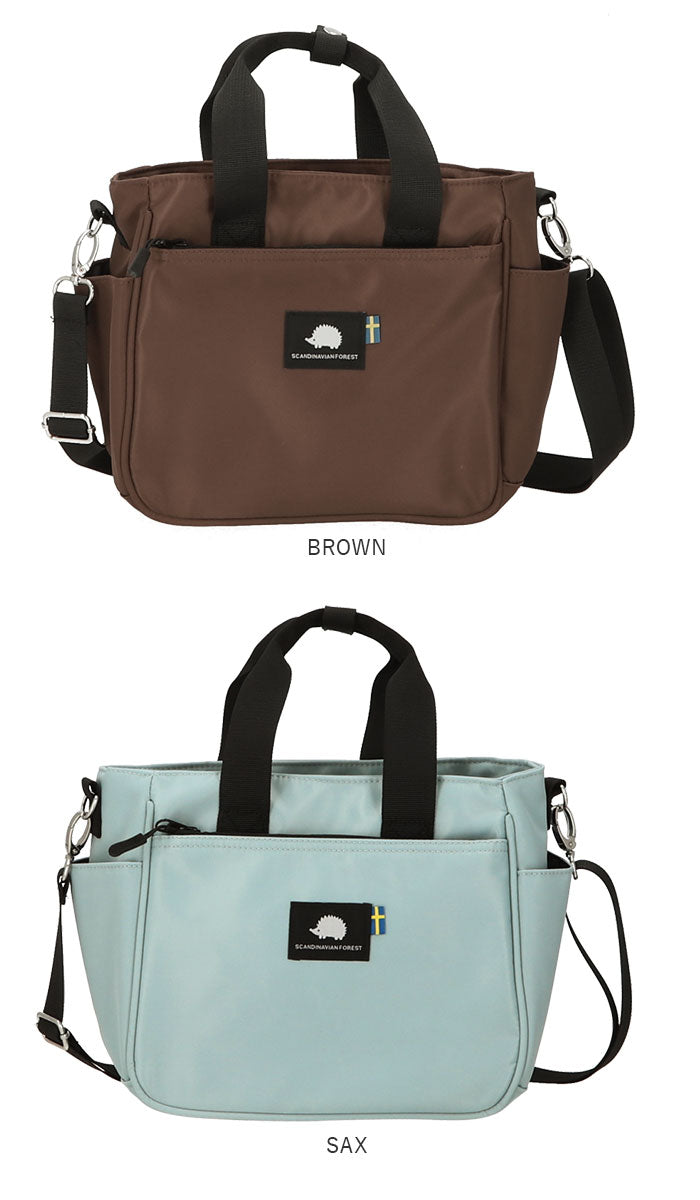 【CHARCOAL・ショルダートート】 スカンジナビアンフォレスト ショルダーバッグ 通販 トート 2way トートバッグ ミニトート レディース おしゃれ 斜めがけ 大人 かわいい 大容量 多収納 ポケット シンプル 男女兼用 旅行