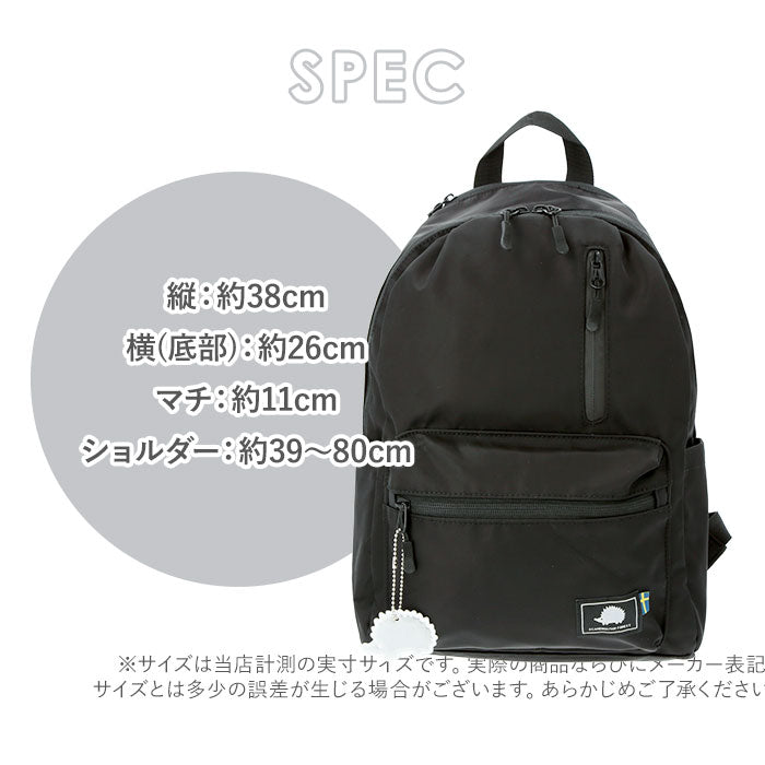 【CHARCOAL・デイパック】 スカンジナビアンフォレスト リュック 通販 デイパック バックパック 通勤 通学 A4 大容量 多収納 ポケット レディース おしゃれ 大人 かわいい シンプル 男女兼用 マザーズバッグ