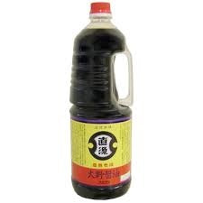 【送料無料】直源醤油 竹印しょうゆ 濃口 HP 1.8L 1800ml×12本