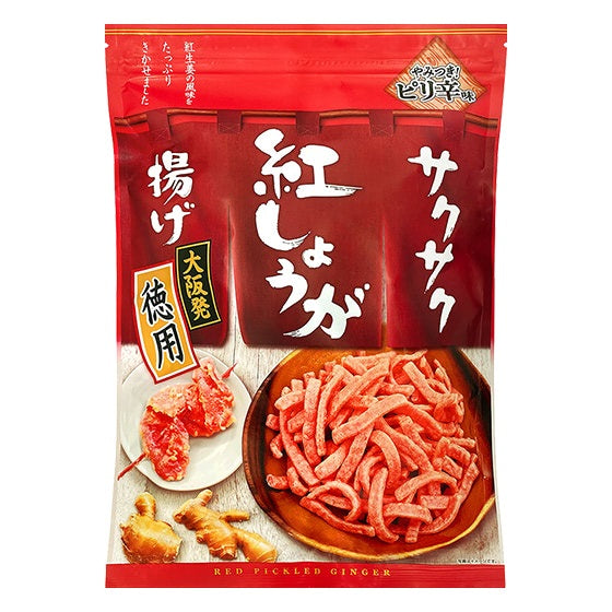 【送料無料】MDホールディングス サクサク紅しょうが揚げ 徳用 90g×6袋