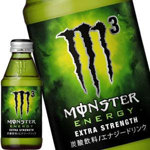 アサヒ モンスター エナジー M3 150ml瓶×24本［賞味期限：3ヶ月以上］北海道・沖縄・離島は送料無料対象外［送料無料］【3〜4営業日以内に出荷】炭酸飲料 エナジードリンク 栄養ドリンク