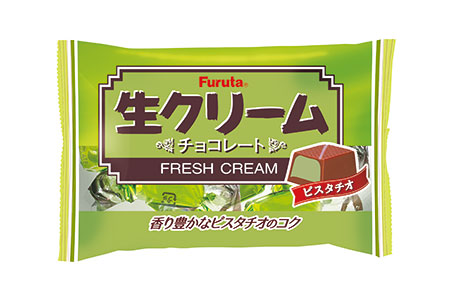 【送料無料】フルタ製菓 生クリームチョコピスタチオ　19個入り×36袋(2ケース)