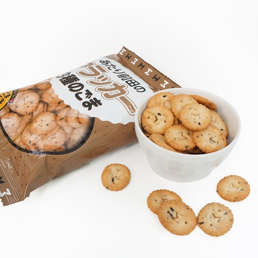 【送料無料】前田製菓 前田のクラッカー 3種のごま 100g×20個
