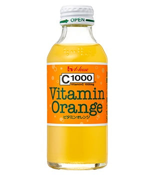 【送料無料】ハウスウェルネス C1000 ビタミンオレンジ 140ml×60本/2ケース