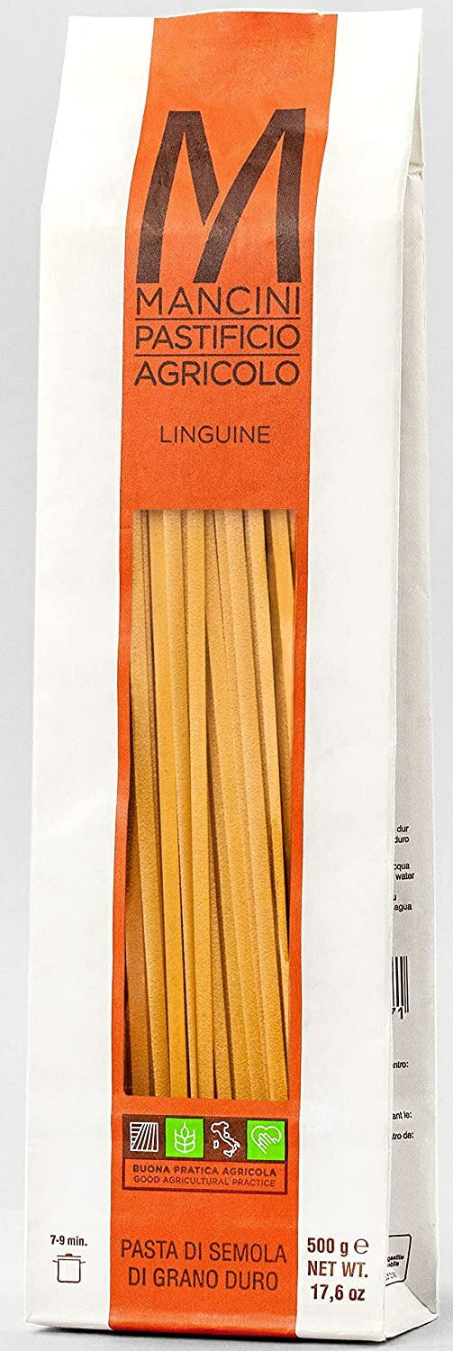 【送料無料】マンチーニ リングイネ 500g×12袋モンテ物産 パスタ スパゲッティ スパゲティ