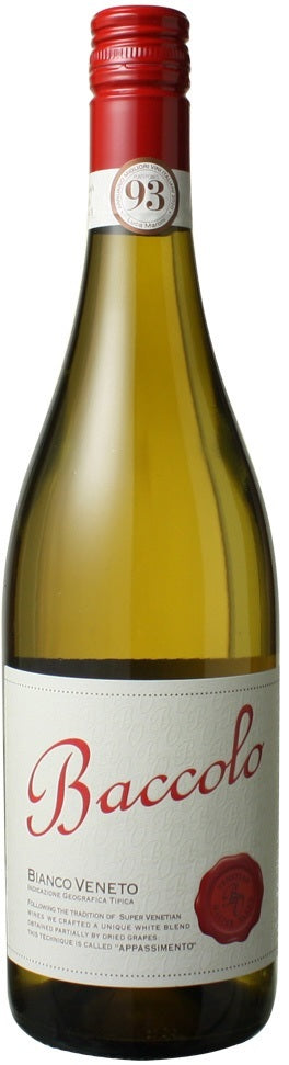 【送料無料】バッコロ・アパッシメント・ビアンコ・ヴェネト 2019 750ml×12本［白/辛口/イタリア ヴェネト]【北海道・東北・四国・九州・沖縄県は必ず送料がかかります】【マルカイコーポレーション】