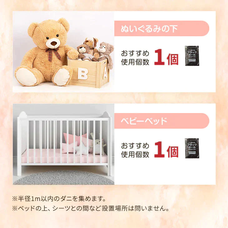 ダニ捕りパック【ブラックホール®】　2個入【ゲリラセール】