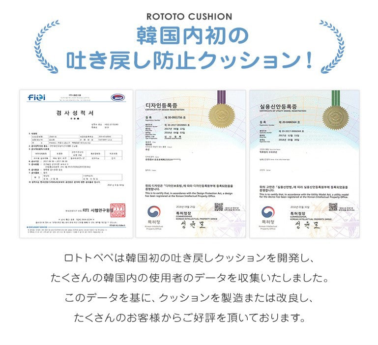 【ベビーキッズリリース記念セール】ROTOTObebe ロトトクッション チェックベージュ 赤ちゃん ベビー 枕 ベビーベッド 授乳クッション カバー 吐き戻し防止 お昼寝クッション クッション リップル 新生児 洗える 大きい おしゃれ 出産祝い プレゼント
