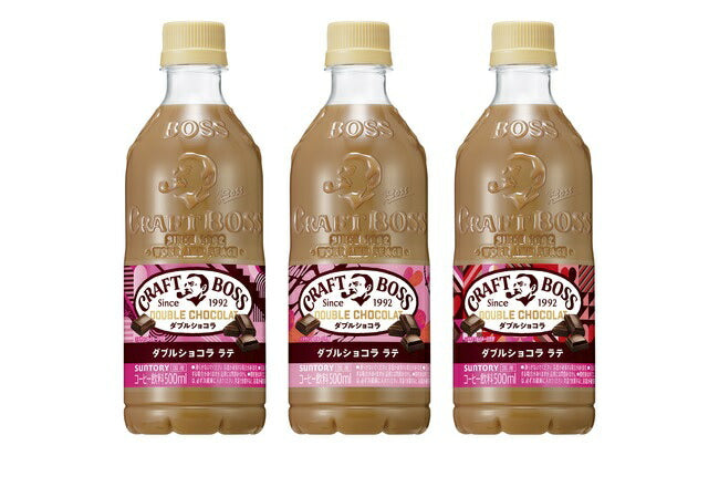 【送料無料】サントリー クラフトボス ダブルショコララテ 500ml×24本