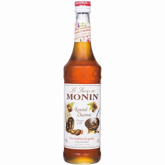 【送料無料】MONIN モナン ローステッドチェスナッツ 焼栗 シロップ 700ml×2本【ご注文は12本まで同梱可能】ノンアルコール シロップ
