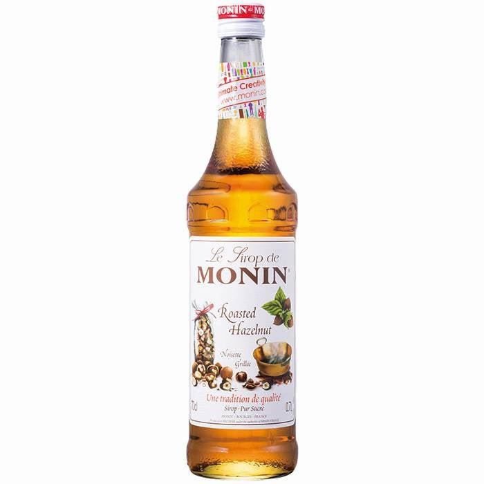 【送料無料】MONIN モナン ローステッドヘーゼルナッツ シロップ 700ml×6本【ご注文は12本まで同梱可能】ノンアルコール シロップ
