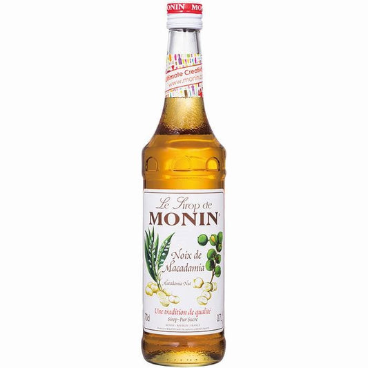 【送料無料】MONIN モナン マカダミアナッツ シロップ 700ml×6本【ご注文は12本まで同梱可能】ノンアルコール シロップ