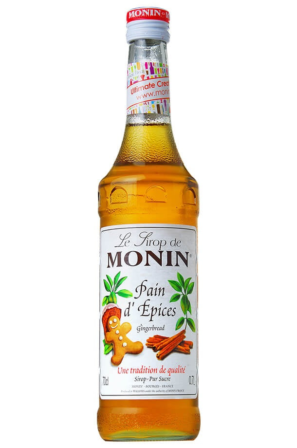 【送料無料】MONIN モナン ジンジャーブレッド シロップ 700ml 1本【ご注文は12本まで同梱可能】ノンアルコール シロップ