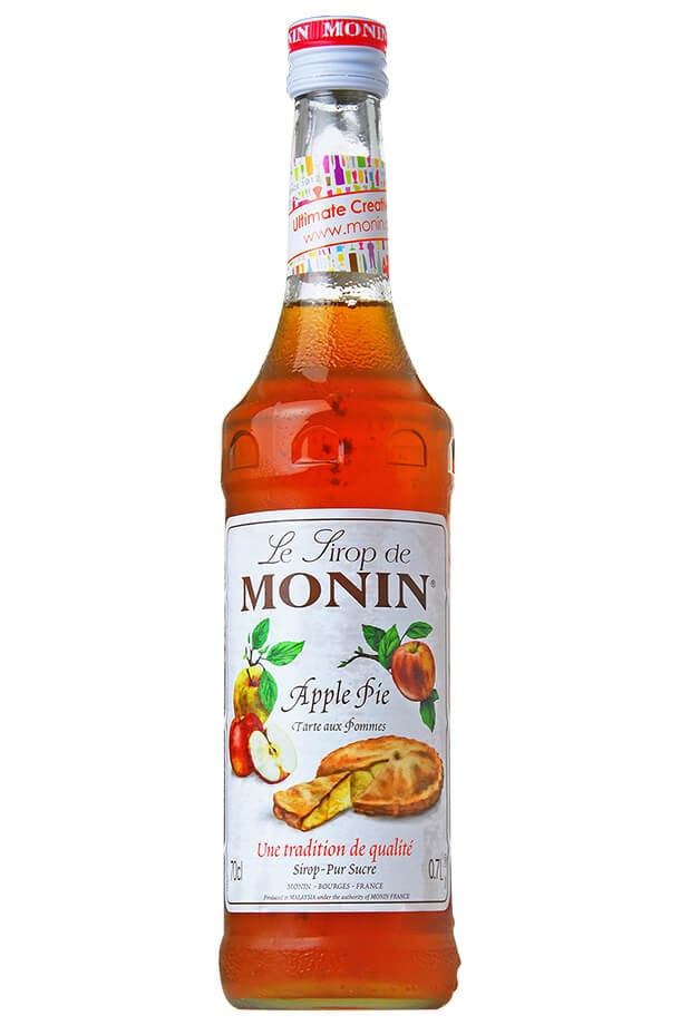 【送料無料】MONIN モナン アップルパイ シロップ 700ml×2本【ご注文は12本まで同梱可能】ノンアルコール シロップ