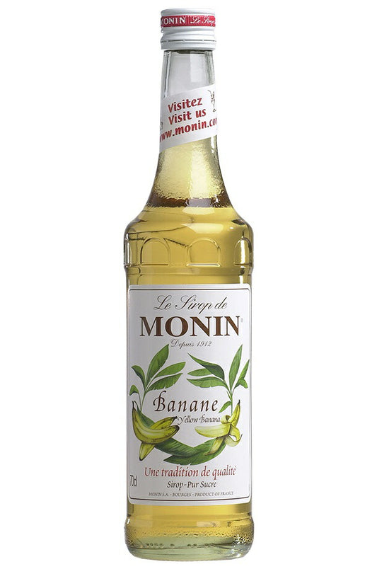 【送料無料】MONIN モナン イエローバナナ シロップ 700ml×6本【ご注文は12本まで同梱可能】ノンアルコール シロップ