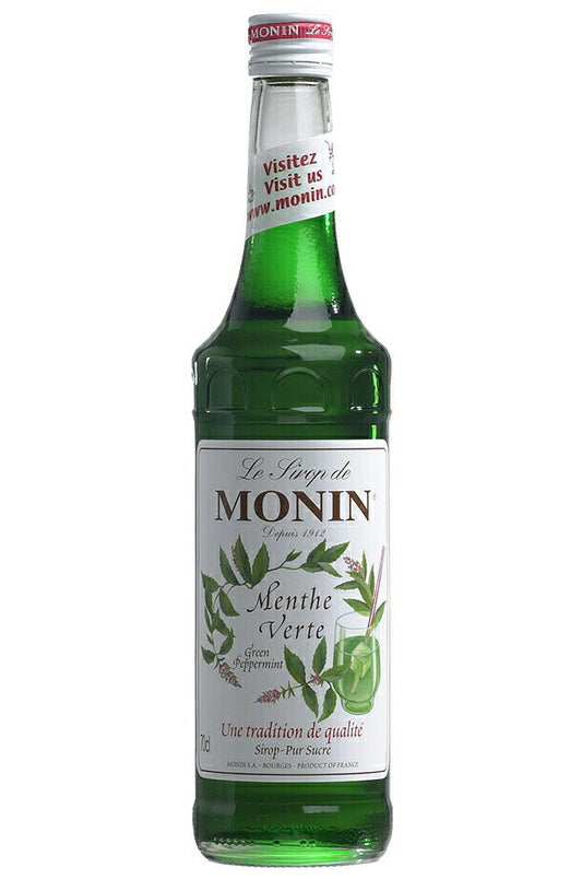 【送料無料】MONIN モナン グリーンミント シロップ 700ml×6本【ご注文は12本まで同梱可能】ノンアルコール シロップ