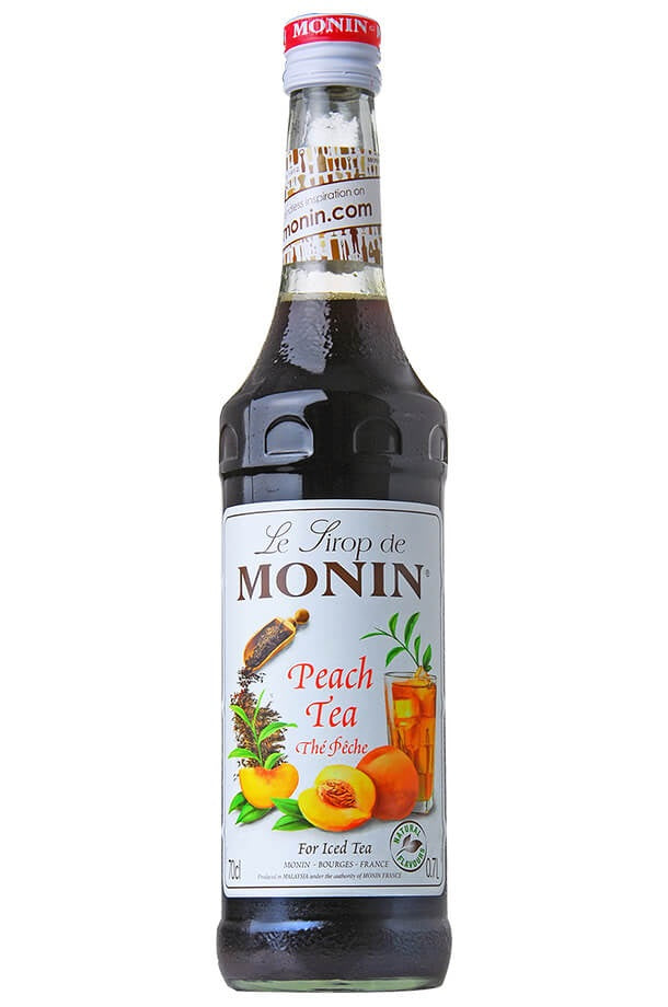 【送料無料】MONIN モナン ピーチティー シロップ 700ml 1本【ご注文は12本まで同梱可能】ノンアルコール シロップ