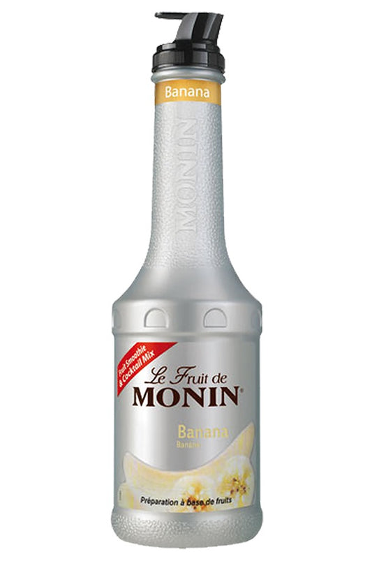 【送料無料】MONIN モナン バナナ フルーツミックス ペット 1000ml 1L×8本【ご注文は8本まで同梱可能】ノンアルコール シロップ
