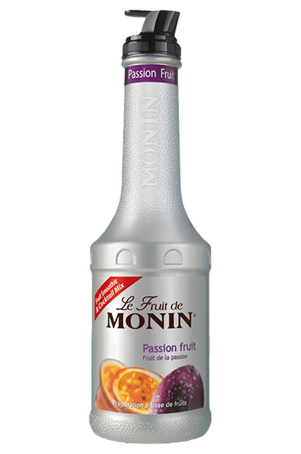 【送料無料】MONIN モナン パッションフルーツ フルーツミックス ペット 1000ml 1L 1本【ご注文は8本まで同梱可能】ノンアルコール シロップ