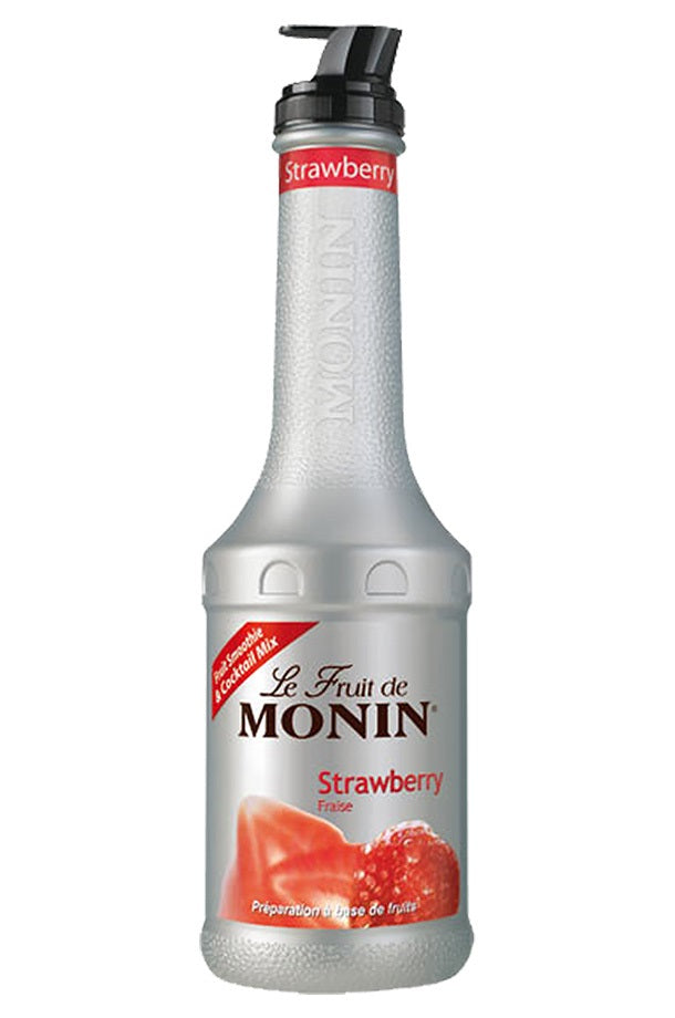【送料無料】MONIN モナン ストロベリー フルーツミックス ペット 1000ml 1L×2本【ご注文は8本まで同梱可能】ノンアルコール シロップ