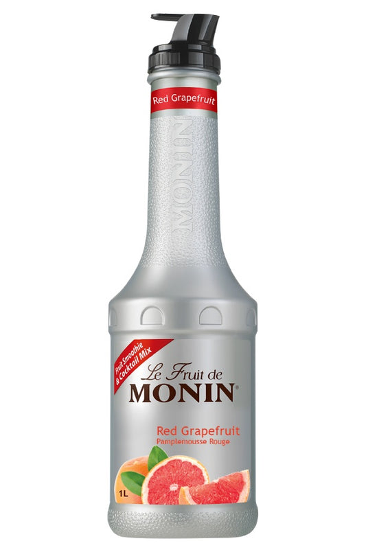 【送料無料】MONIN モナン レッドグレープフルーツ フルーツミックス ペット 1000ml 1L 1本【ご注文は8本まで同梱可能】ノンアルコール シロップ